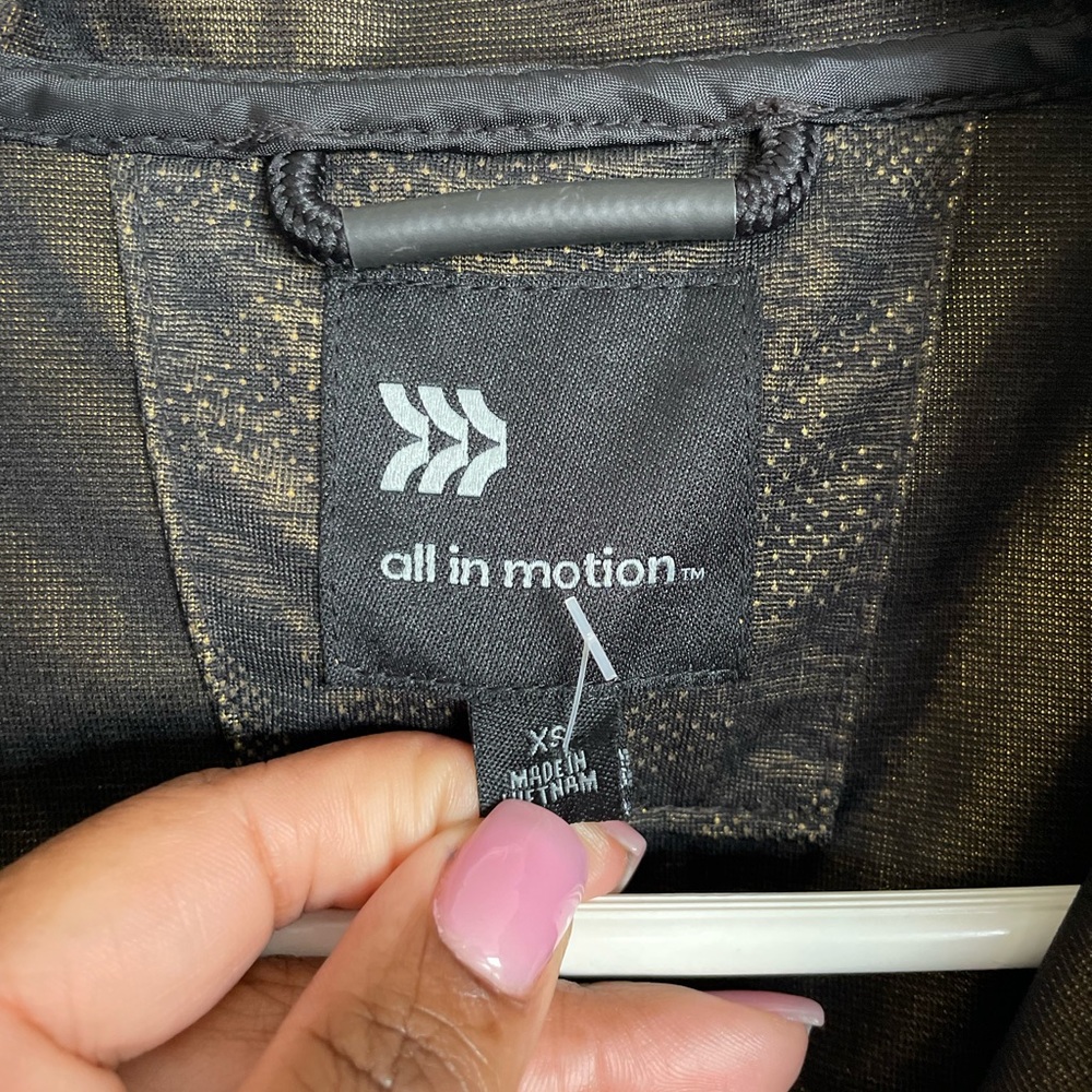 All in Motion Active Hooded Zip Jacket - Size XS - Picture 5 of 11
